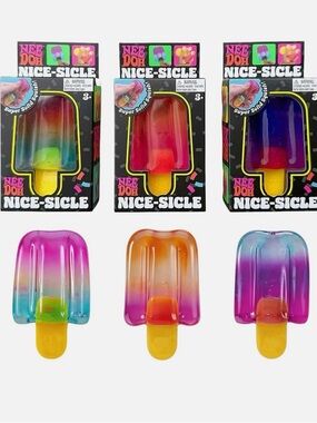 Nee Doh Nice-Sicle Multicolor Popsicle Stress Toy